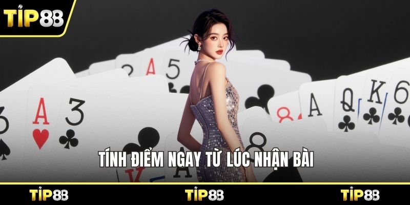 Tính điểm ngay từ lúc nhận bài