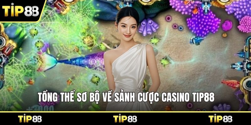 Tổng thể sơ bộ về sảnh cược casino Tip88 